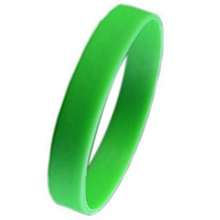 10X%20Fashion%20Silicone%20Rubber%20Elasticity%20Wristband%20Wrist%20Band%20Cuff%20Bracelet%20Bangle%20Green%20-%20Image%203