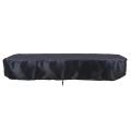 8Ft Billiard Pool Table Cover with Drawstring Durable Waterproof Table Cover for Rectangle Table, Black.