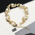 【Beiver Jewelry Store  】fashion  Rhinestone Pearl Bracelet Women Accessories jewelry wholesale. 