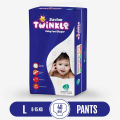 Savlon Twinkle Baby Pant Diaper Large 48 pcs. 