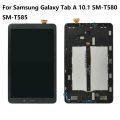 10.1 LCD Display Panel Screen Monitor Touch Screen Assembly with frame For Samsung Galaxy Tab A 10.1 SM-T580 SM-T585 T580 T585. 