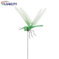 Dragonfly Decoration Clip 3pcs Weather-resistant Dragonfly Clips Strong Grip Anti-slip Outdoor Garden Decoration Kit Fake Dragonfly Clip.