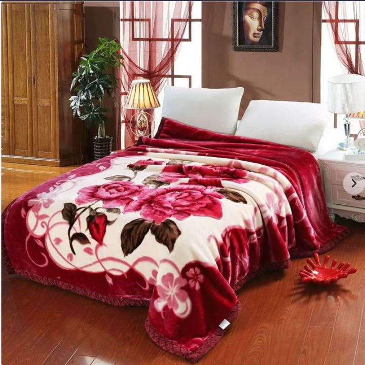 Indian%20Kombol%20Dolphin%20Double%20Blanket%204.5Kg%20(King%20Size%20Combowl)%20-%20Image%204