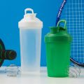 Sports Fitness Shaker Cup Sports Water Cup Large Capacity Nutrition Powder Mixing Cup Soy Milk Powder Shaker Cup Portable Cup. 