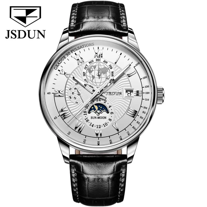 Top%20Brand%20JSDUN%20Luxury%20Men's%20Automatic%20Mechanical%20Watch%20Men's%20Classic%20Moon%20Phase%20Leather%20Waterproof%20Watch%20-%20Image%202