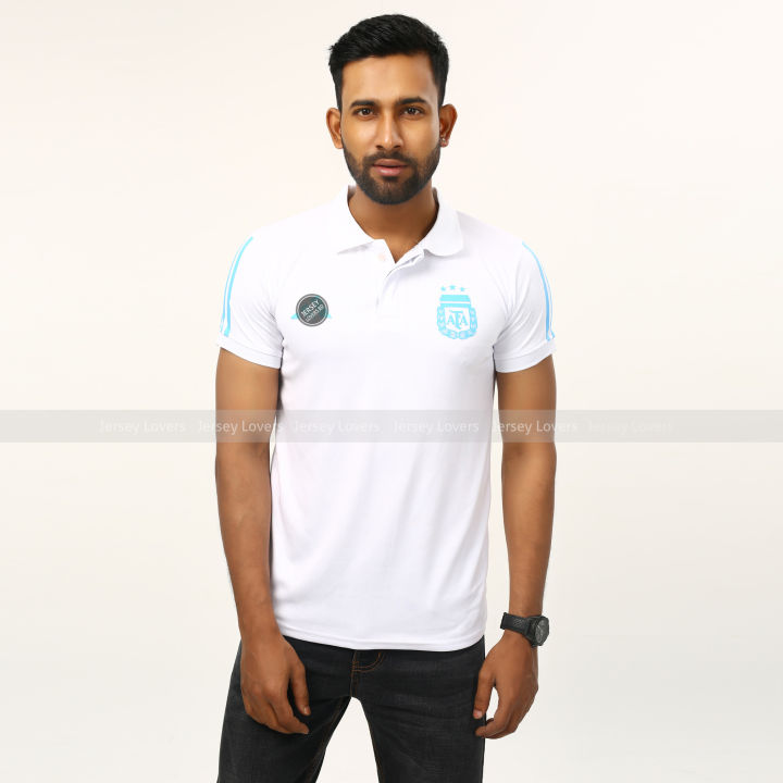 Argentina%20World%20Cup%20Polo%20Three%20Star%20T-Shirt-Jersey%20-%20Image%202