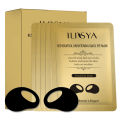 Ilisya Black Pearl Sleeping Eye Mask for Skin Care Dark Circles Hydrating Eye Patches Puffiness Wrinkle Eye Pad-10 Pairs.