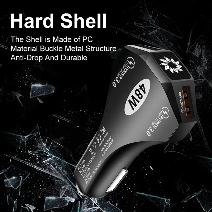 48W%20Car%20Charger%20Fast%20Charging%20For%20iPhone%2013%20Pro%2012%20Max%20Xiaomi%20mi%20Huawei%20Quick%20Charge%203.0%204.0%20Mobile%20Phone%20Charger%20Adapter%20in%20Car%20-%20Image%204