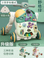 Children's Walker baby multi-function stroller toy baby anti-O-leg anti-rollover music toddler stroller. 