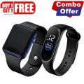 LED Sports Watch for men 30m Waterproof, Fashion LED Watch, Silicon New Touch Watch.