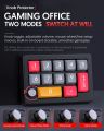 13 Key Macro Programmable Fully Hot Swappable Mechanical Switch 7 Color RGB Light Gaming Mini Keyboard. 