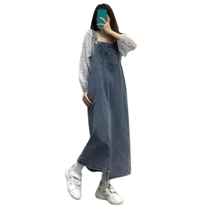 Spring%20Summer%20Denim%20Overall%20Dress%20Women%20Sleeveless%20Jeans%20Dresses%20Fashion%20Female%20Solid%20Slip%20Casual%20Loose%20Spaghetti%20Strap%20Dresses%20-%20Image%205