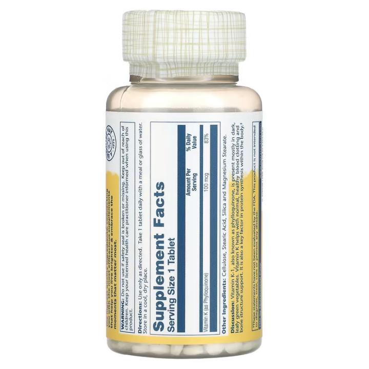 Solaray%20Vitamin%20K-1%20100mcg%20%7C%20Healthy%20Bone%20Structure,%20Blood%20Clotting,%20Protein%20Synthesis%20Support%20%7C%20Non-GMO,%20Vegan%20&%20Lab%20Verified%20%7C%20100%20Tablets%20-%20Image%202