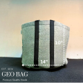 Geo Bag, 07 Gallon Capacity (Dia 16" Hight 12") 01 pic Geotextile Non-woven Fabric Grow Bag Pot Planter for Garden Planting.. 
