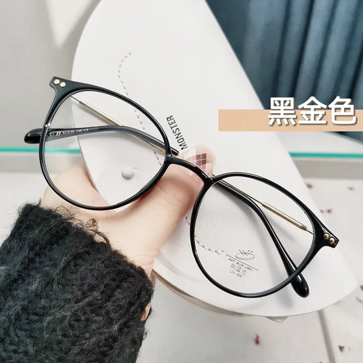 Retro%20Threaded%20Metal%20Anti%20Blue%20Light%20Flat%20Glasses%20Wholesale%20Ultra%20Light%20TR90%20Frames%20Mixed%20Batch%20Myopia%20Frames%20Female%209531%20-%20Image%208