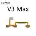 Switch Power ON OFF Button Flex Cable Parts Ribbon For Vivo V9 Youth Pro V7 V5s V5 Plus Lite V3 Max Mute Silence Volume Key.