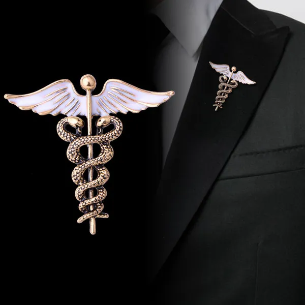 Retro%20Angel%20Wings%20Men's%20Caduceus%20Badge%20Brooch%20Clothing%20Accessories%20-%20Image%204