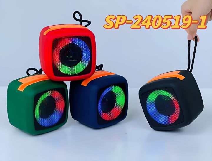 X-911%20Bluetooth,%20AUX,%20USB,%20TF%20Card%20&%20FM%20Radio%20Supported%20Colorful%20Lighting%20Wireless%20Speaker%20-%20Multicolor%20-%20Image%204