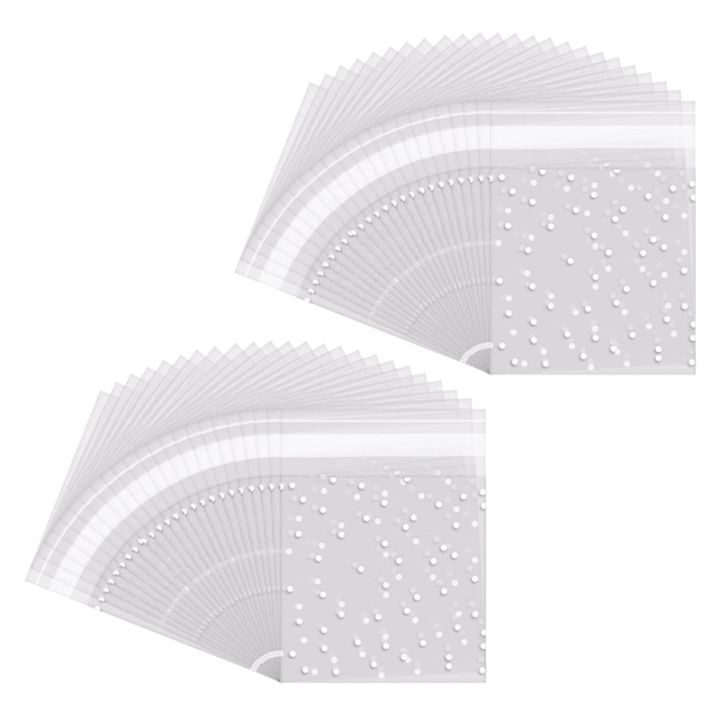 400%20Pcs%20Self%20Adhesive%20Candy%20Bag%20Cookie%20Bags%20Self-Adhesive%20Sealing%20Polka%20Dot%20Clear%20Bags%20Plastic%20Party%20Bag%20for%20Cookie%20-%20Image%203