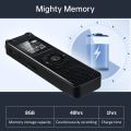 8GB Digital Voice Recorder Pen Voice Activated Audio Recording with Playback. 