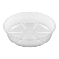 10 Pack Plant Saucers Drip Tray 6 Inch Clear Plastic for Indoor Plants, Plant Drip Tray for Pots. 