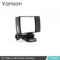 【Lejia】Vamson Accessories Housing Side Mount Protect Frame for YI 4K for YI Lite With Mount Base and Screw. 