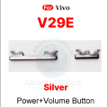 For Vivo V29E Control Volume Button + Power ON / OFF External Switch Flex Cable Button Key Replacement Part.