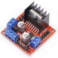 Red Color L298N L-298N 298N Motor Driver Dual Channel H-Bridge Motor Driver Control Module For Electronics Circuitry & Parts Arduino Raspberry Pi Smart Robot Car Projects  - Solar Panel. 