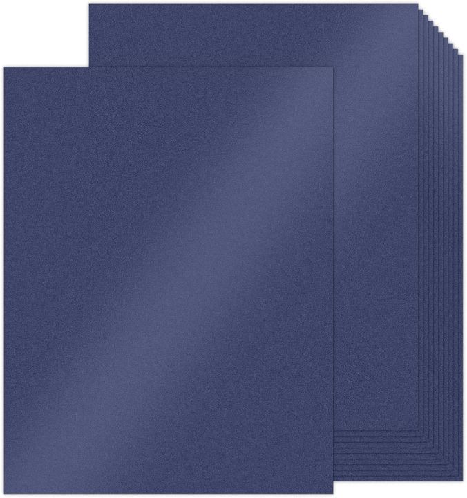 10%20Sheets%20Neavy%20Blue%20Metallic%20Shimmer%20Cardstock%20Paper,A4%20Size%20Sheets%20for%20Halloween,%20Invitations,%20Scrapbooking,%20Crafts,%20Graduations%20-%20Image%202