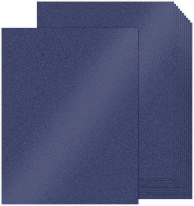 10%20Sheets%20Neavy%20Blue%20Metallic%20Shimmer%20Cardstock%20Paper,A4%20Size%20Sheets%20for%20Halloween,%20Invitations,%20Scrapbooking,%20Crafts,%20Graduations%20-%20Image%202