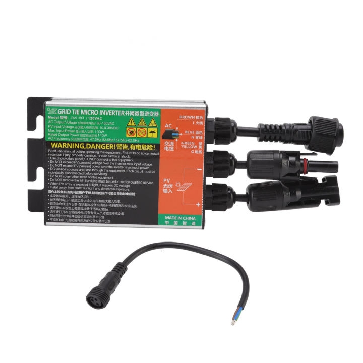 Solar%20Micro%20Inversor,%20Aluminum%20Alloy%20Solar%20Microinverter%20High%20Power%20Transmission%20Grid%20Tie%20for%20Household%20-%20Image%202