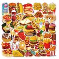10/30/50pcs Delicious Food Drink Stickers Cute Cartoon Graffiti Decals DIY Phone Motorcycle Stationery Fridge Car Wall Sticker. 
