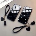 For Realme GT NEO 2 3 5 se PRO c35 c17 Love Heart Tassel Lanyard Phone Case For OPPO Realme 11 9 8 i Pro Tempered Glass Cover.