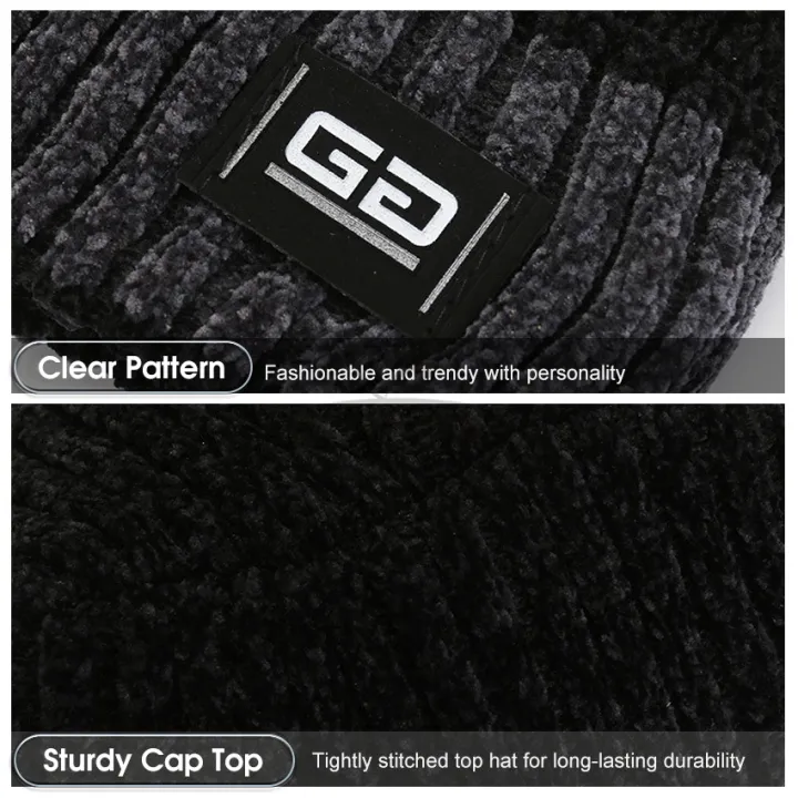 Outtobe%20Winter%20Knitted%20Hats%20Trendy%20Knitted%20Beanie%20Hat%20Winter%20Autumn%20Hats%20Snow%20Cap%20Fashion%20Winter%20Hat%20Warmer%20Bonnet%20with%20Thick%20Warm%20Lined%20for%20Storm%20Cold%20Winter%20Climbing%20Skiing%20Cycling%20Hiking%20-%20Image%205