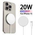For Magsafe 20W USB C Fast Charger For Apple Original Magnetic Wireless Charging For iPhone 15 Pro Max 14 13 12 Mini 8 7 Plus Xs. 