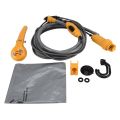 DC 12V Taking Shower Washing Car Washing Dish Water Power Adjustable Automobile Shower Set with 2m Plastic Hose.