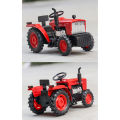 1:32 Simulation Farm Tractor Car Model Light Sound Effect Doors Open Alloy Pull Back Auto Toy Gift Collection. 