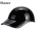 Baoer Open Face Motorcycle Helmet Baseball Cap Half Helmets For Men Women Scooter Electric Bike Retro Hard Hat. 