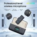 SX21 Wireless Microphone Same as Hollyland Lark M2. Interview, Live Broadcast, Audio Video Recording Clip on Collar Microphone. Noise Reduction Lavalier Lapel Mini Microphone.