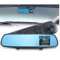 HD Dual-Lens Rearview Mirror Car Recorder Accident Camcorder Front View And Rear Viewvideo Recording.. 