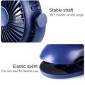 OCUBE D603 4W USB Charging Portable Desktop Fan Clip Fan, with 4 Speed Control. 