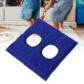 Kids Sensory Mat Preschool Jumping Mat Development Red 50cmx50cmx2cm. 