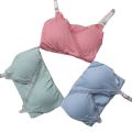 (New) women Maternity Nursing tank top breastfeeding tee sling solid color front hanging buckles shirt clothes.