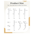 For Changing Jewelry Piercing Taper Ball Grabber Tool-Flat Back Earrings Applicator, Body Piercing Kit.