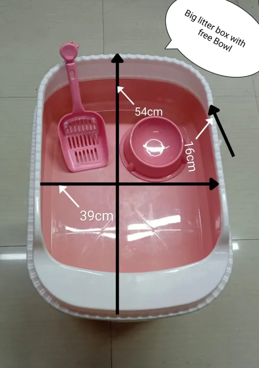 Big%20size%20Cat%20litter%20box%20with%20scoop%20&%20free%20Bowl%20-%20Image%202