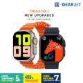 T800 Ultra 2 Smart Watch 1.99 inch Infinite Display Wireless Charging Bluetooth Call Watch For Men Women IP67 Waterproof Heart Rate Sleep Monitoring Smartwatch. 