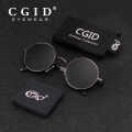 New Brand Designer Classic Polarized Round Sunglasses - Sun Glass For Men. 
