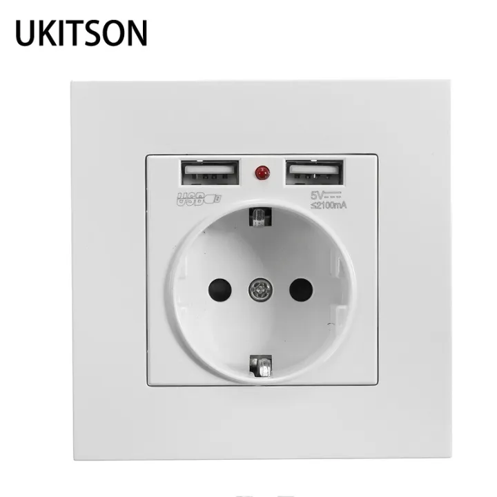 DE%20Standard%20Plug%20Socket%20AC250V%2016A%20Faceplate%20Dual%20USB%202.1A%20Charger%20With%20CE%20Certificate%20For%20EU%20Germany%20European%20-%20Image%202