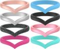 Fashionable Silicone Toe Rings For Women. 