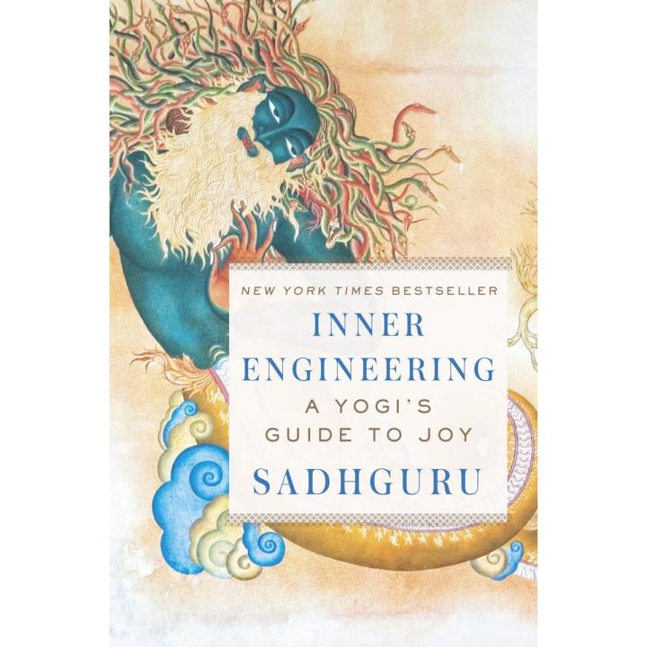 Inner Engineering: A Yogi's Guide to Joy by Sadhguru Jaggi Vasudev (White Paper)